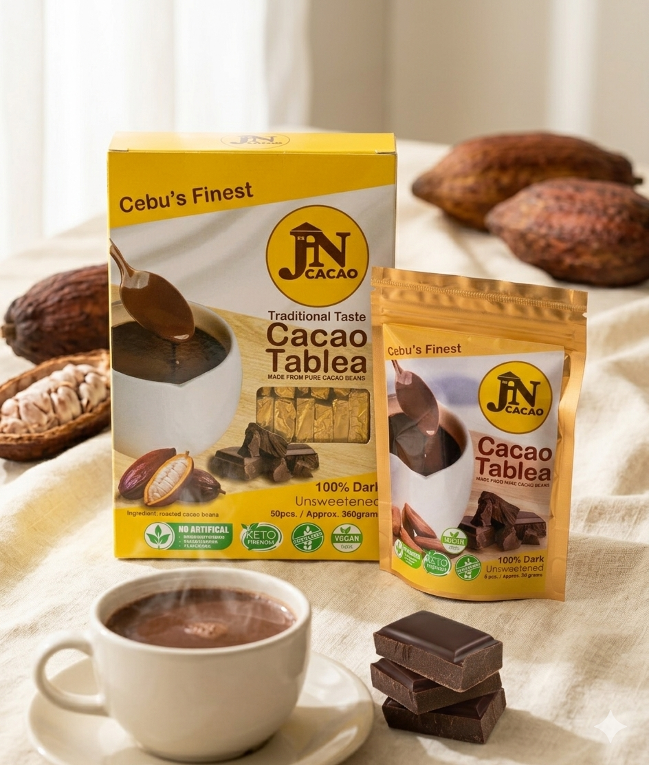 JN Cacao Tablea Plain