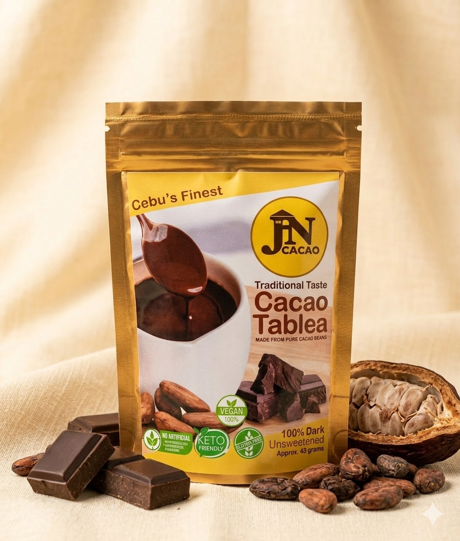 JN Cacao Tablea Plain